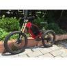 Buy cheap High Strength Electric Assist Mountain Bike Motorized Full Suspension Mountain Bike from wholesalers