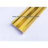 Buy cheap L Shaped Straight Edge Aluminum Stair Nosing With Good Slip Resistance from wholesalers
