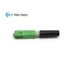 Buy cheap SC Field Assembly Fiber Patch Cord Connectors Round Shape For 0.9mm 3mm Drop Cable from wholesalers