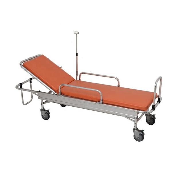 Buy cheap Customized Ambulance Collapsible Stretcher Aluminum Alloy Ambulance Gurney from wholesalers