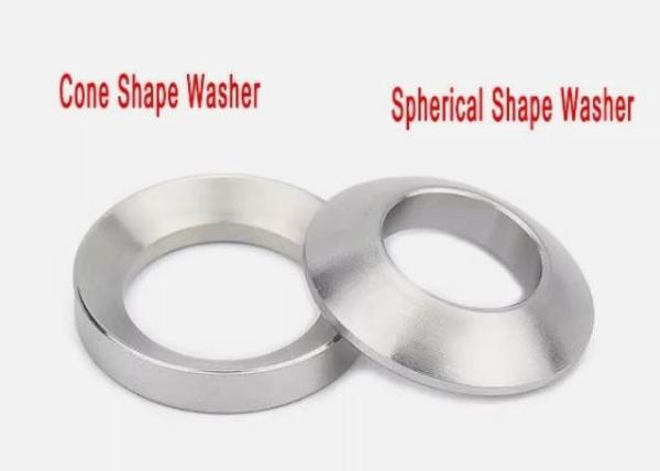 Nickel Alloy Spherical Seat Washer High Strength Countersunk Head Conical Seat