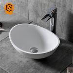 Buy cheap Seamless Joint Solid Surface Wash Basin Countertop For Villa from wholesalers