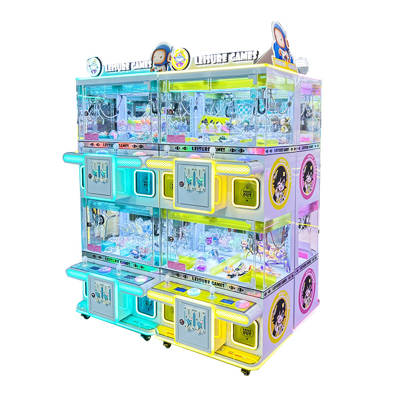 Indoor Toy Crane Claw Machine Multi-player Game Boutique Arcade Award Age 3 Years 80KG
