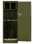 Electronic Lock Gun Safe Locker Blue Single Door Weapons Security Safe Box