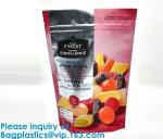 Flat Bottom Pouch / Box Pouch For Food,Side Gusset Bag Flat Bottom Square Bottom