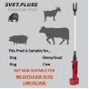 Buy cheap Rechargeable Livestock Hogs Dog Electric Hot Shot Cattle Prod With Flexible Shaft from wholesalers