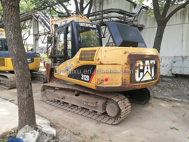 excavator caterpillar 312d2 used digger/ Second Hand crawler excavator CAT312D in good condition for sale Caterpillar in stock