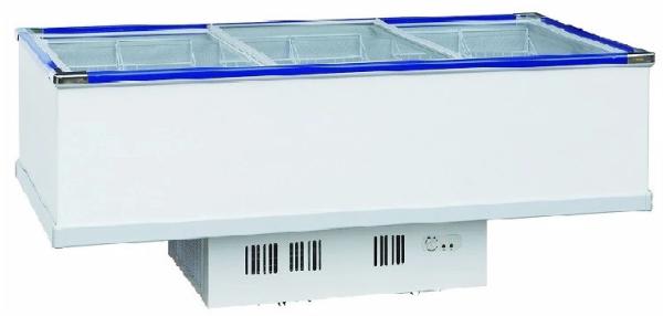 Buy cheap Electrical Commercial Display Refrigerator , Glass Doors Chest Freezer 1035L Capacity,Saving Energy Display Freezer from wholesalers