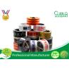 Buy cheap 35 Micron Bopp Film Pre Printed Vinyl Coloured Packaging Tape For Contents Checked from wholesalers