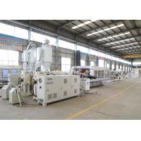 Buy cheap HDPE PP PE Corrugated Cable Ducting Extruder Machine product