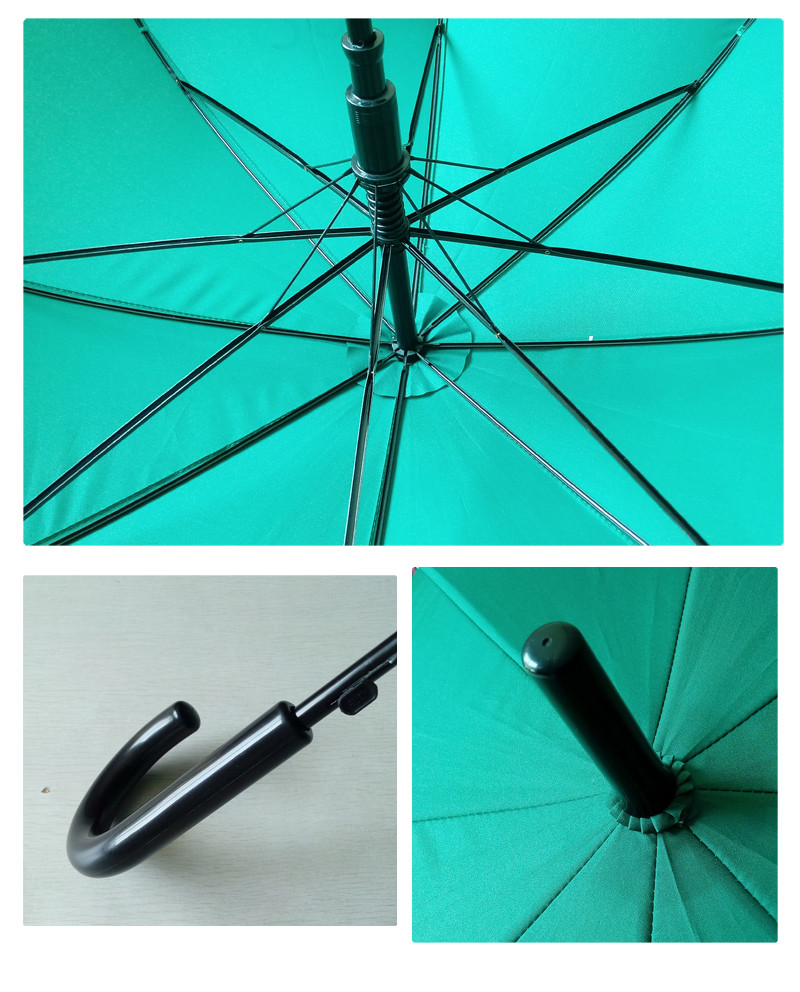 SGS Waterproof Polyester Fabric Windproof Golf Umbrellas