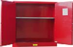 Metal Portab Chemical Storage Cabinet With Single Door / Flammable Safety