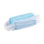 Non Woven Fabric 3 Ply Disposable Face Mask / Medical 3 Layer Face Mask
