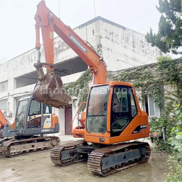 Buy cheap 8 Ton Second Hand Doosan 80 Excavator With Original Hydraulic Valve from wholesalers
