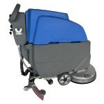 Electric Street Vacuum Walk Behind Battery Operated Mechanical Road Sweeper
