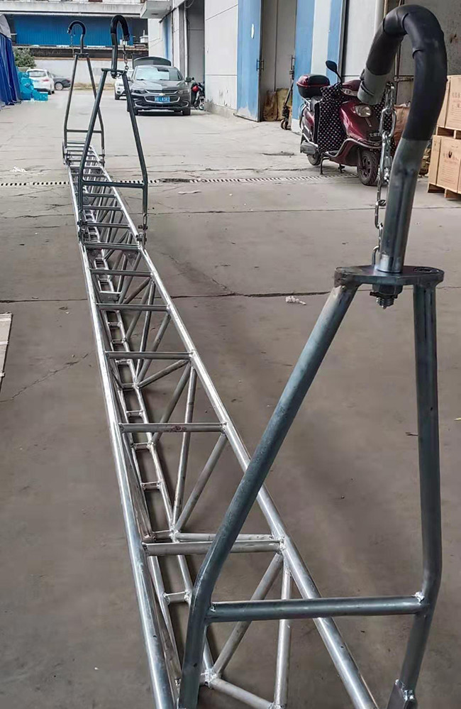 Light Aluminum Alloy Suspension Ladders Triangular Anchoring Ladders