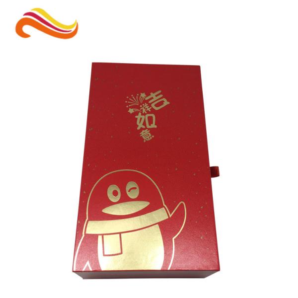 Buy cheap Customized Elegant Luxury Gift Boxes , Drawer Gift Packaging Boxes With Printed Paper from wholesalers
