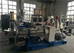 Single - Single Screw Two Stage Extruder Air Cooling Die Face Cutting Way