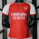 Buy cheap Permeable Red Football Shirt Durable Polyester Player Edition Jersey from wholesalers