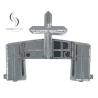 Buy cheap Customized Silver ABS Material High Quality Coffin Corner Complete Set Wholesale 15#S from wholesalers