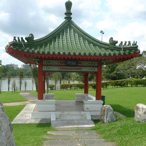 Buy cheap Hexagonal Wooden Pavilion Gazebo 2.6m Prefab Chinese Small Wooden Garden Gazebo from wholesalers