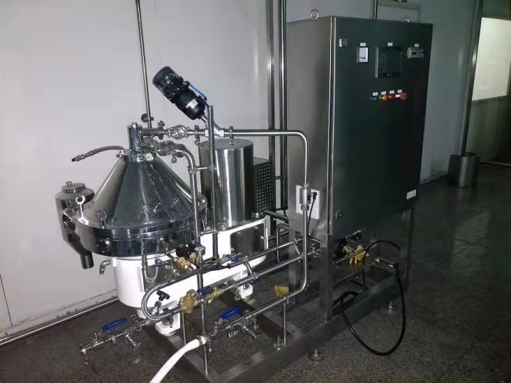 Automatic continuous Disc Stack Separator - Centrifuge algae extraction and Concentration Machine