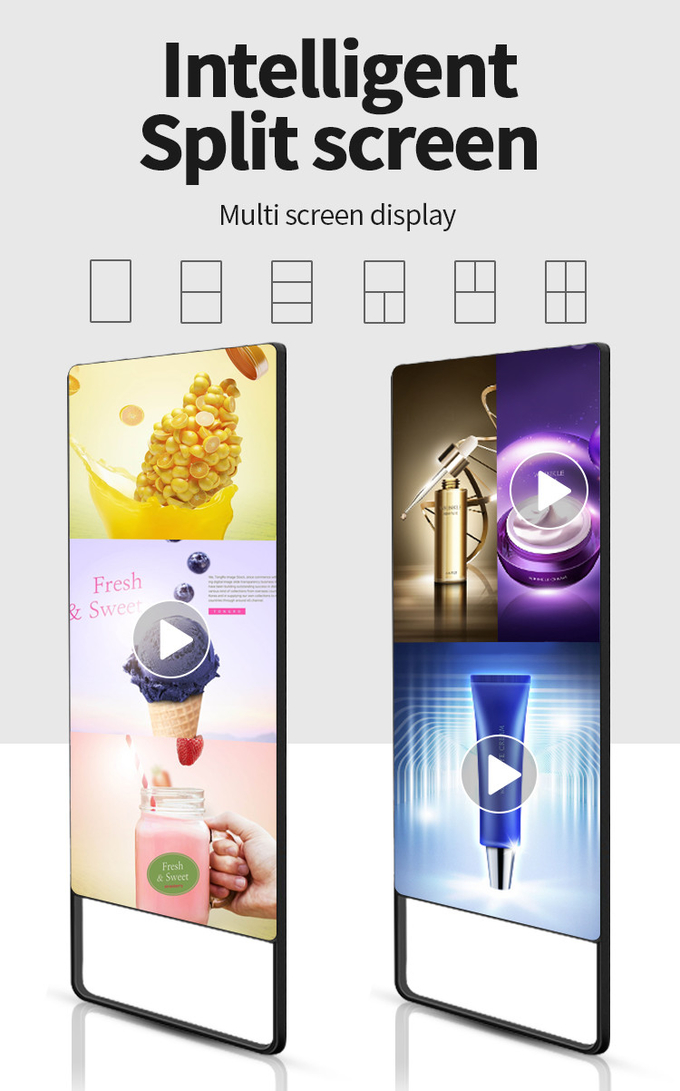 43inch Capacitive Touchscreen Magic Fitness Mirror With Virtual Trainer And Personalized Workouts