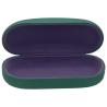 Buy cheap Green Color 47mm Metal Sunglasses Case With Custom Logo Printing from wholesalers