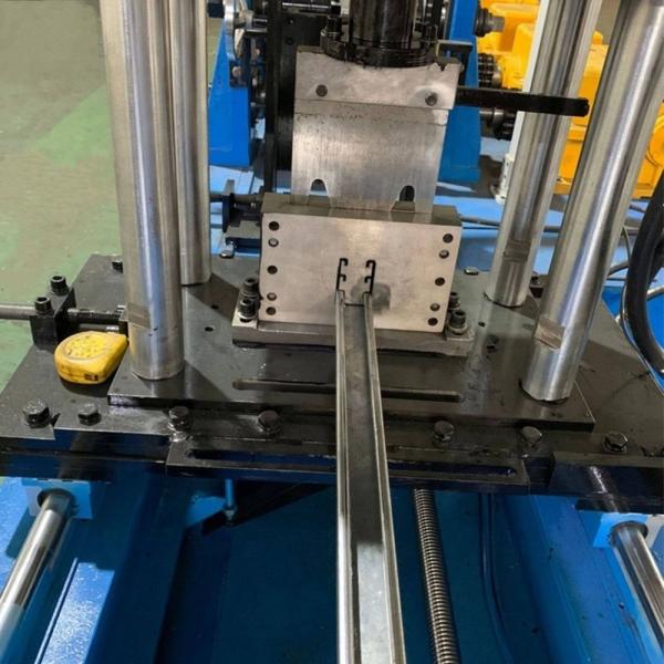 Buy cheap Gearbox Driven Slotted Strut Channel Roll Forming Machine 19 Stations from wholesalers
