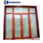 KDSBuilding Double Tempered Glass Waterproof Soundproof Simple Teak Wood Front