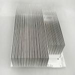 Bonded Fin Electronic Heat Sink Rectangle Shape Aluminum Material
