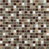 Buy cheap Temperature Resistant Mosaic 4x4 4mm Rectangular Glass Bricks product