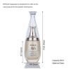 Buy cheap 60ml Glass Cosmetic Packaging Golden Hued Iridescent Empty Foundation Bottle from wholesalers