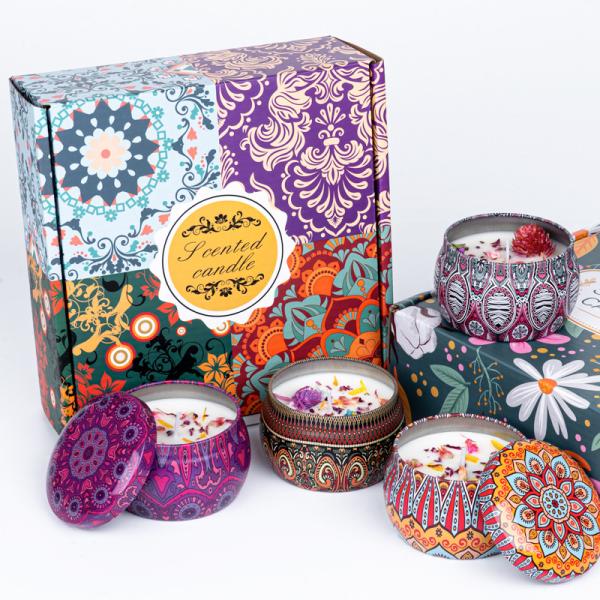 Buy cheap Handmade Ornament Aromatherapy Candle With Dried Flower Decoration from wholesalers