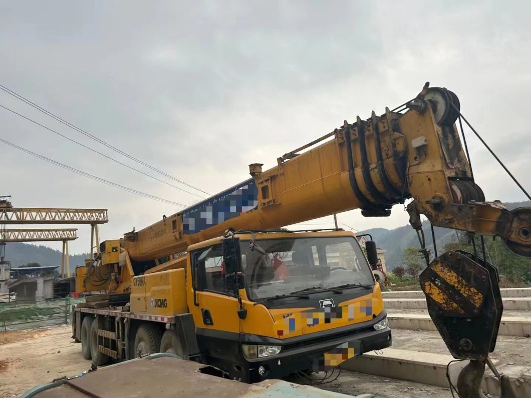 High Quality Energy-Saving 2013 50 Ton Truck Mounted Mobile Crane Truck Crane