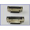 Buy cheap SCSI 50P Socket Connector metal hood Brass material waterproof from wholesalers