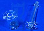 Clear Color Quartz Fused Glass Tube Rod Thermal Stabile No Air Bubble