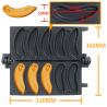 Buy cheap 2024 Year Fashion Design Lpg Ng Gas Electric Long Waffle Maker Banana Shape Stick from wholesalers