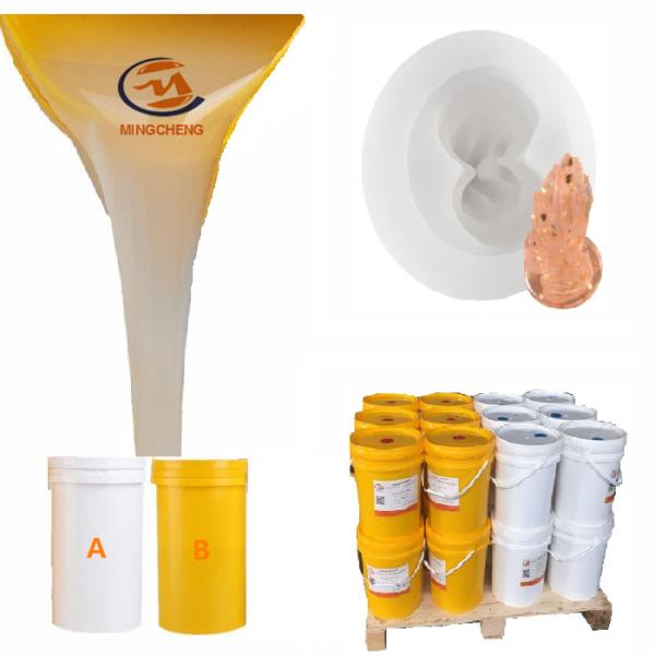 Buy cheap 1:1 Liquid Platinum Silicone Rubber High Temperature Resistance Silicone For Resin Jewelries Molds Making from wholesalers