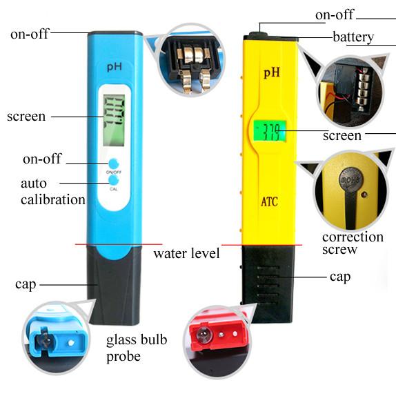 Buy cheap Waterproof Digital PH Meter Tester , Digital PH Pen Tester High Accuracy from wholesalers