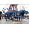 Buy cheap Truck Trailer 3 Axle 40-60 tons 13000mm length curtain side wall cargo semi trailer from wholesalers