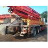 Buy cheap Semi-Dry Shotcrete Type 38m Concrete Boom Pump Truck for Heavy Equipment Construction from wholesalers