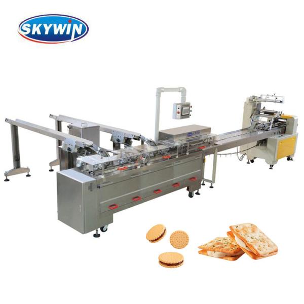 Buy cheap ISO Approved Flow Pack Packaging Machine Biscuit Sandwich Machine from wholesalers