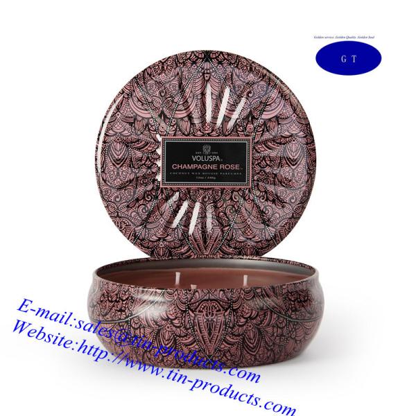 Buy cheap Candle Box/ Candle Tin Box/ Candle Holder/Tin Candle Holder from Goldentinbox.com from wholesalers