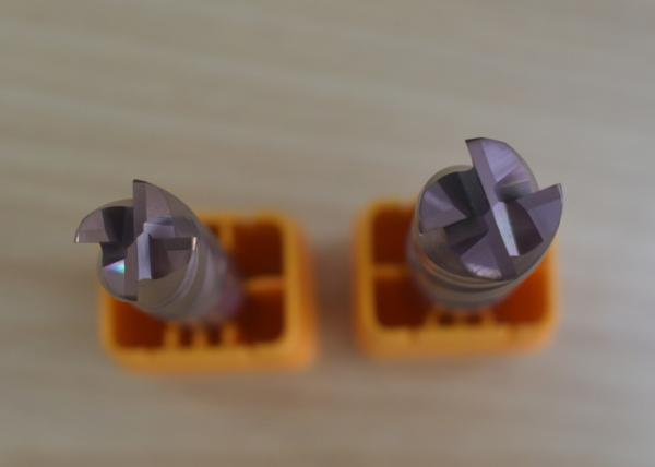 Buy cheap Tungsten Carbide Nano Copper HRC 58 Corner Radius Cutter from wholesalers