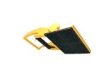 Traffic Yellow Aluminum Portable Vehicle Barriers Foldable