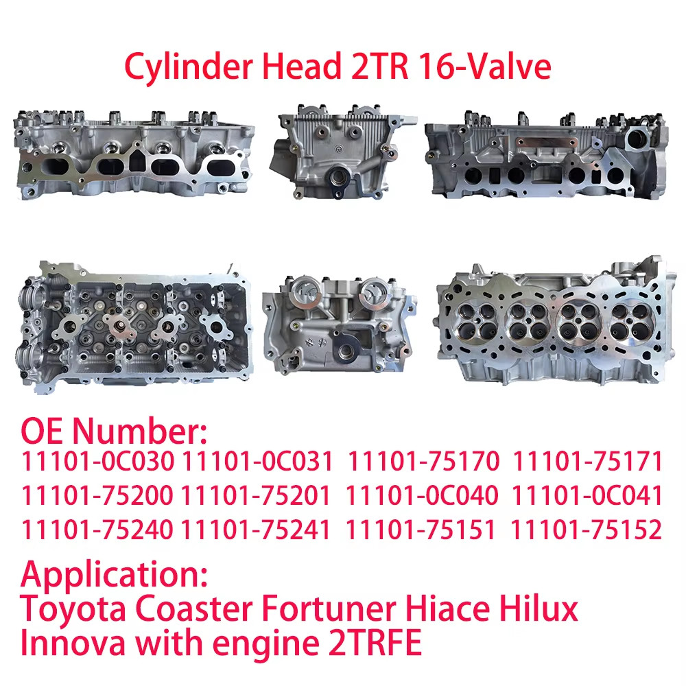 Auto Engine Parts Toyo-ta Hilux 2.4 Cylinder Heads 2002 Toyo-ta Cam-ry 2.4l Cylinder Head TOYO-TA ENGINE 2.4L 2GD Cylinder Heads