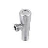 Buy cheap Customized Standard Sanitary Angle Valve 170g Brushed Iron Angle Valve from wholesalers
