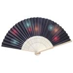 Bamboo Wooden Paper Customized Hand Fans Handmade