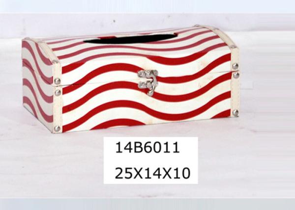 Buy cheap PU Leather Printing US Style MDF Wooden Tissue Box from wholesalers